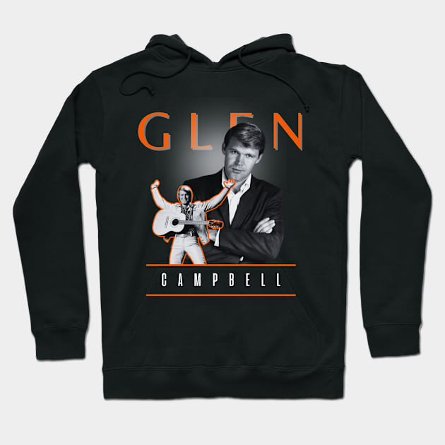 Glen campbell +++ 60s retro Hoodie by TelorDadar